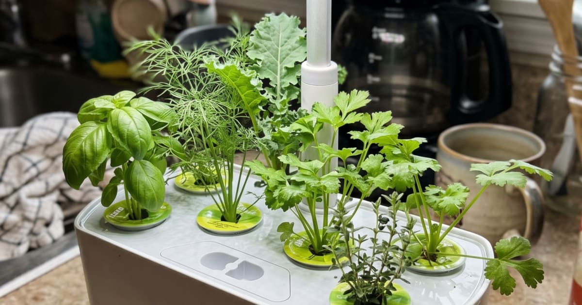 9 Mistakes I Made With My First Countertop Hydroponic Garden (And How to Skip Them)