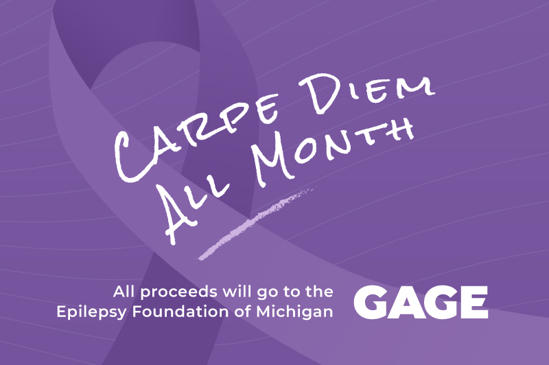 Gage Honors National Epilepsy Awareness Month by Giving Back