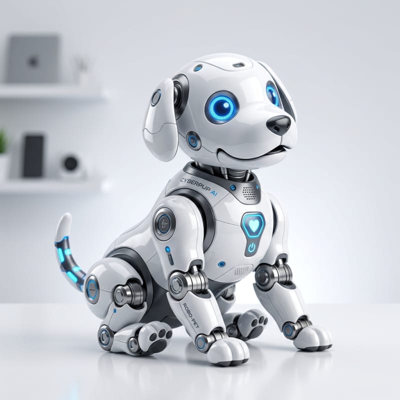 AI Robot Dog Toy Interactive & Remote-Controlled for Kids