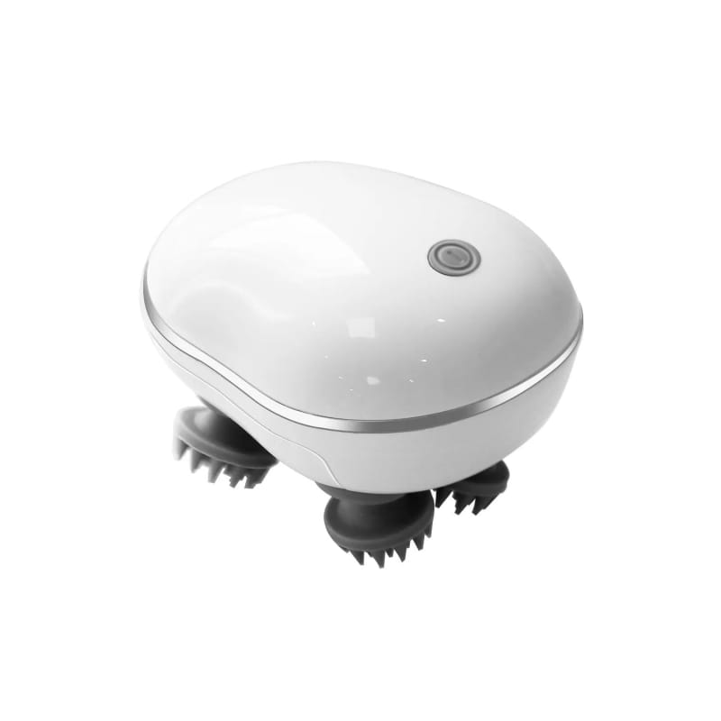Electric Scalp Massager Portable USB Rechargeable with 4 Heads thumbnail 5