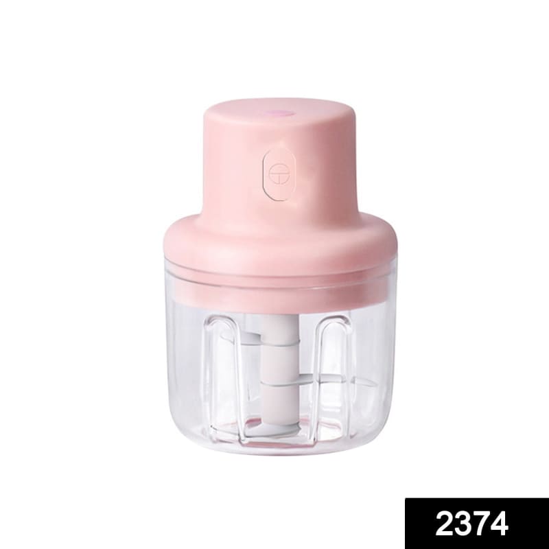 Electric USB Rechargeable Mini Garlic & Vegetable Chopper (250ml)