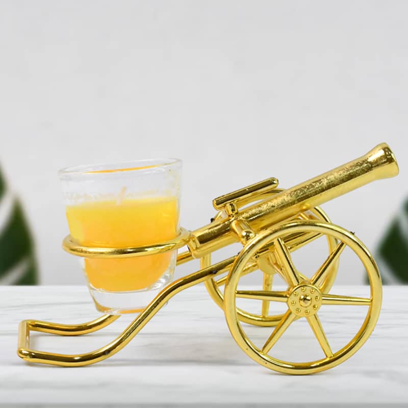 Top Cannon Tealight Holder  Candle Holder (1 Pc) thumbnail 3