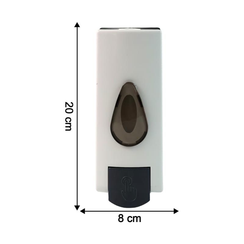 Wall-Mounted Push Button Liquid Soap & Shampoo Dispenser thumbnail 3