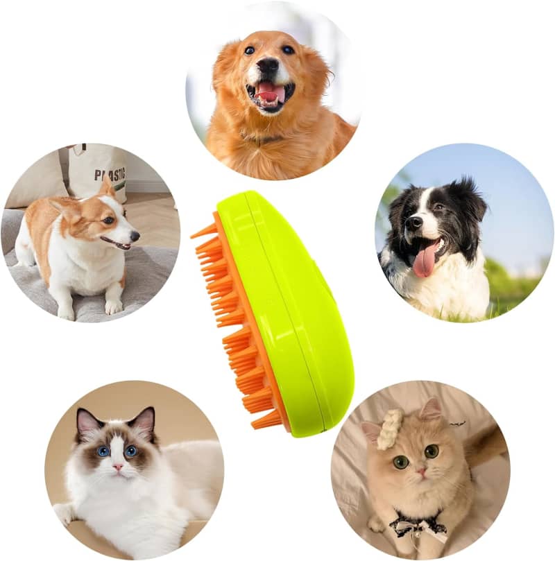 3In1 Steam Pet Brush thumbnail 5