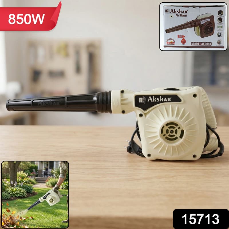 Electric Air Blower Powerful Dust and Leaf Cleaning Tool thumbnail 2