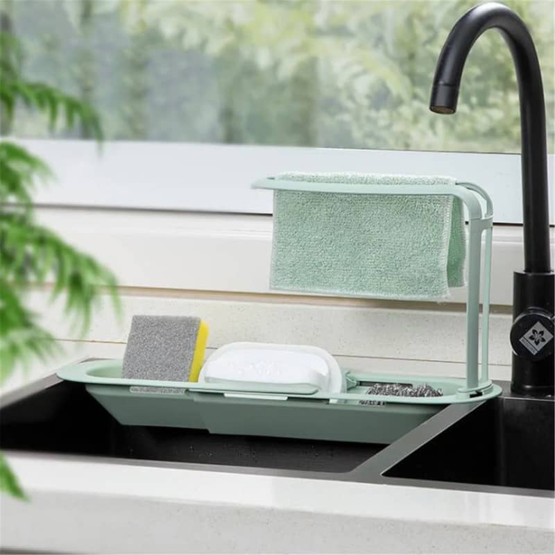 Telescopic Sink Storage Rack thumbnail 3