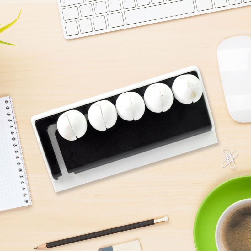 Adhesive 5 Slot Cable Cord Holder thumbnail 4