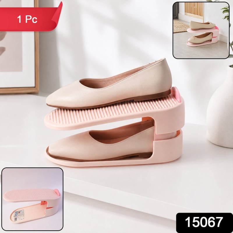 Portable Adj Shoe Storage Rack 1Pc thumbnail 2