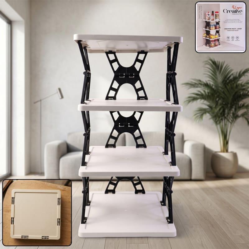 4 Layer Multipurpose Shoe Rack thumbnail 2
