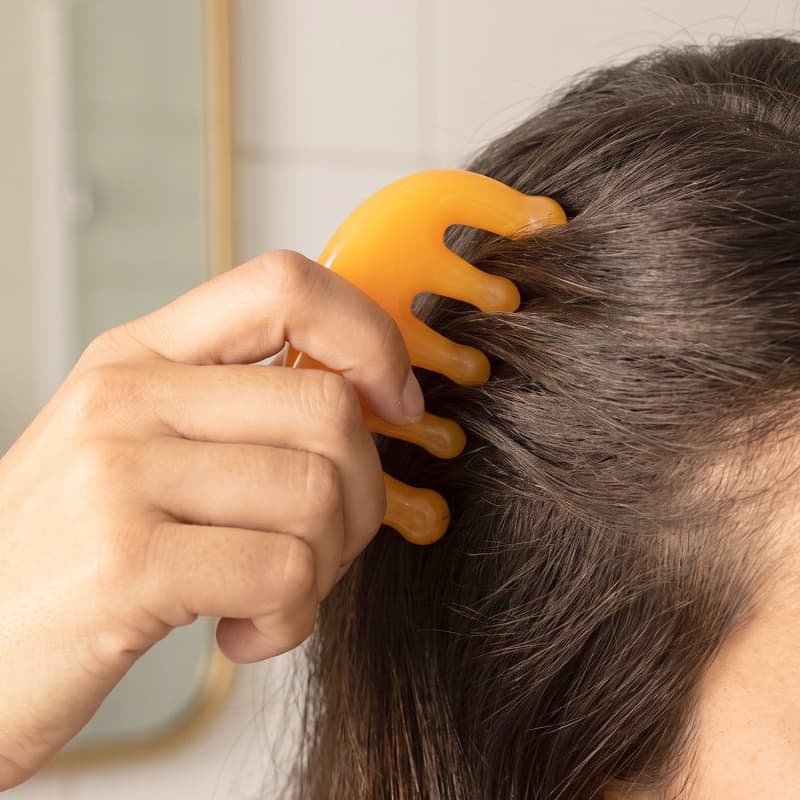 Scalp Relaxing Head Massager Comb 1Pc thumbnail 3