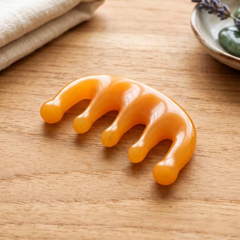 Scalp Relaxing Head Massager Comb 1Pc thumbnail 4