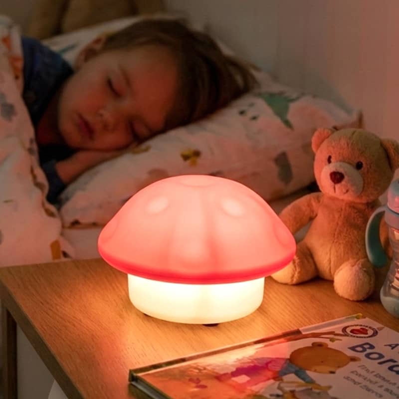 Mushroom Shape Led Night Lamp 1Pc thumbnail 3