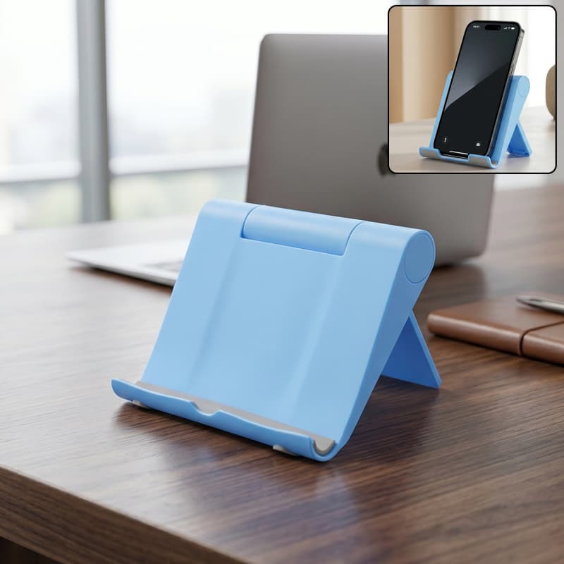 Plastic Foldable Mobile Phone Stand 1Pc thumbnail 3