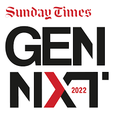 The Sunday TImes Next Generation Awards 2022 logo on a white background.
