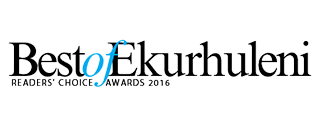 The Best of Ekurhuleni Readers’ Choice Awards 2016 logo against white background.