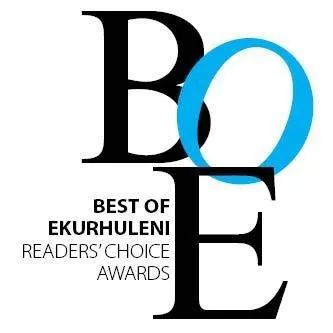 The Best of Ekurhuleni Readers’ Choice Awards logo against white background.