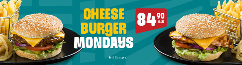 Cheese Burger Mondays