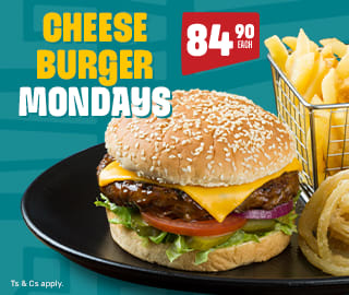 Cheese Burger Mondays at Spur!