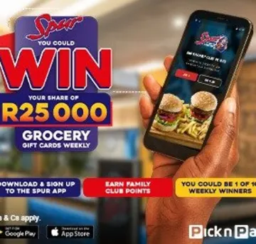 Stand a chance to WIN with the Spur Family Club App!
