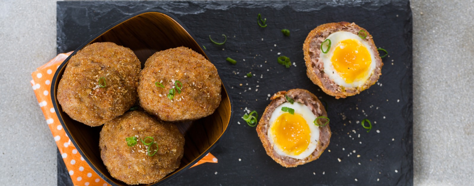 Scotch Eggs Recipe | Spur Sauces