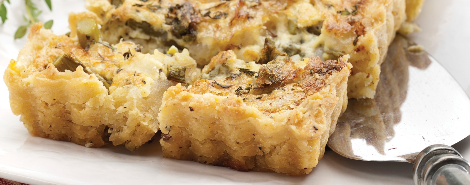 Asparagus and onion tart Recipe | Spur Sauces