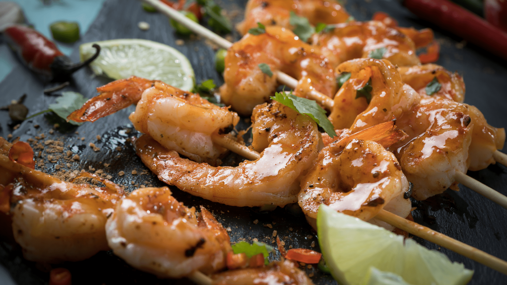 Spicy Prawn Skewers Recipe | Spur Sauces