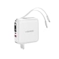 VEGER พาวเวอร์แบงค์ 15,000mAh With Built In Cable Power Bank And Adapter 20W 1