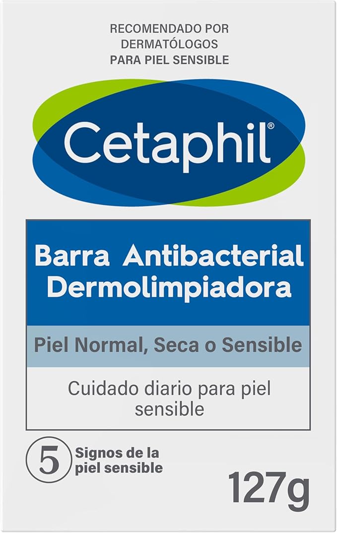 Cetaphil Barra Dermolimpiadora Antibacterial 127g por