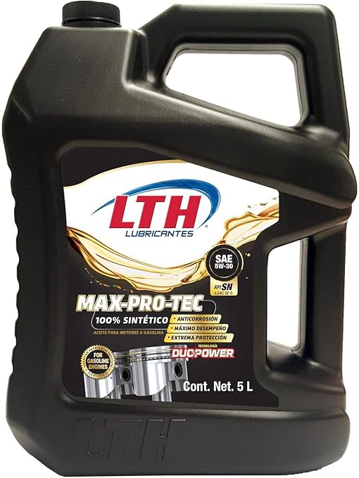 Aceite Motor Sintético LTH MAX-PRO-TEC 5W30 5L por