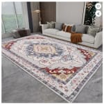 Tapis Salon 140x200cm Lavable en Machine à 39,99€