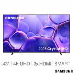 Samsung UE43U8000FKXXU 43" 4K Smart TV – £199.99