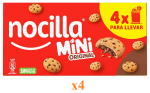 4 x Galletas Rellenas con Crema de Cacao Nocilla sin Aceite de Palma 160 g. por 3.8€