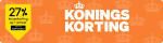27% Konings korting op 1 artikel naar keuze bij Leenbakker