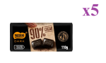 5 x NESTLÉ Chocolate negro 90% 110 g. por 9.95€