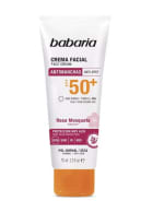 BABARIA crema protectora solar spf 50 rosa mosqueta 75ml por 7,50€