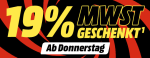 19% BTW vrije dagen bij MediaMarkt Duitsland