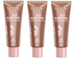 3 Botes de L'Oréal Paris Lumi Glotion fórmula iluminadora, Tono Deep por 15.63€