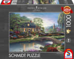 Schmidt puzzel Kinkade Stoney Creek Cottage - 1000 stukjes voor €10,46 bij Amazon