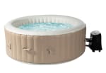 Spa Gonflable Santorin - 180 x 180 x 65 cm, 110 jets, Taupe à 199€