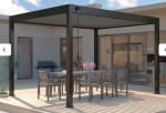 Pergola Aluminium à Lames Orientables - 3 x 3 m à 581,97€
