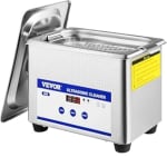 VEVOR Limpiador Ultrasónico Profesional de Acero Inoxidable 800ml por 24.99€