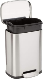 Minibote de Basura Rectangular 5L Acero Inoxidable por $449 | Amazon