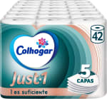 42 rollos Colhogar Just 1 de 5 capas por 25.16€