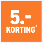 €5 korting op alles bij de Gamma