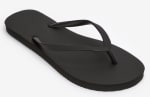 Chanclas playa Mujer dedo negro por 1.99€