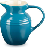 Le Creuset Stoneware Breakfast Jug, 600 ml, 550 g, Deep Teal, 70903066420002