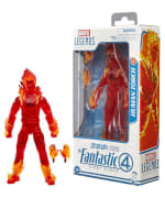 Figura Marvel Legends Series Los 4 Fantasticos Human Torch por $249