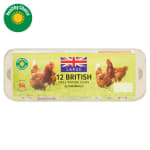 Sainsbury's British Free Range Eggs Large x12 available for £2.48 with Nectar Price.