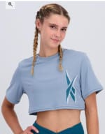 Camiseta Crop para Mujer Reebok por 5.99€