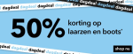 50% korting op geselecteerde laarzen en boots bij Scapino